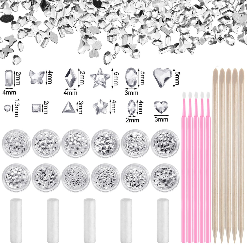 5 pink disposable micro applicator brushes