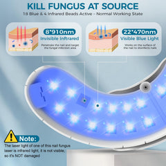 Leeyond LED indicators provide clear status during use