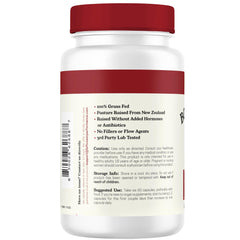 Convenient capsules for daily bovine blood and liver supplement