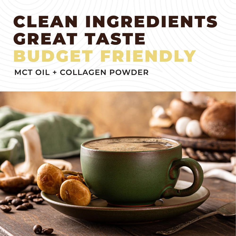 Packaging closeup of Left Coast Performance MCT powder