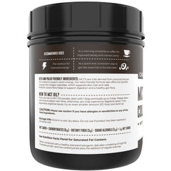 Left Coast Performance Sugar-free sweetener blend bottle demonstrates zero sugar and low net carbs.