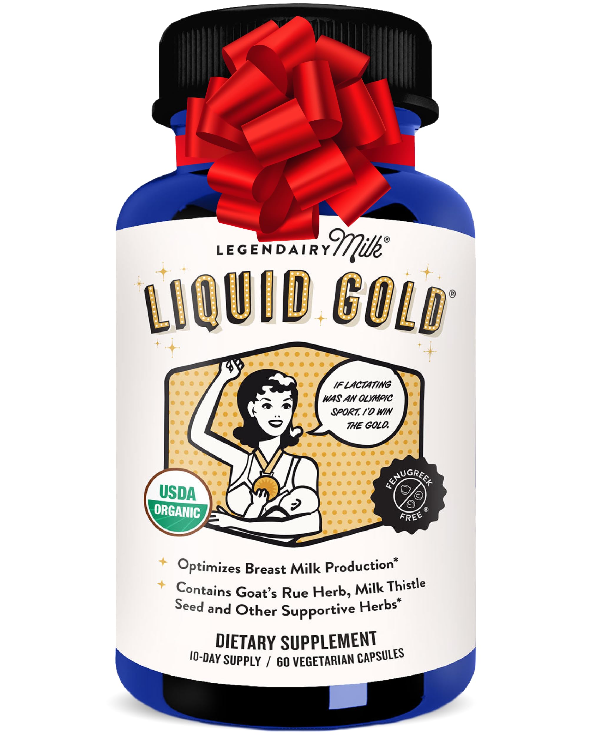 Legendairy Milk Liquid Gold bottle and packaging