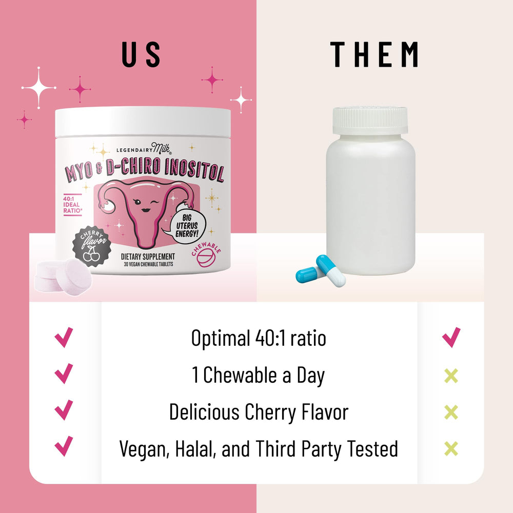 All-natural cherry flavor with no artificial colors or flavors