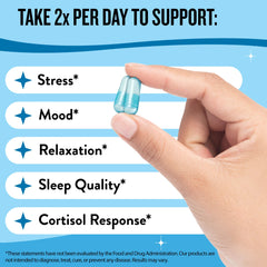 L-Theanine illustration representing calm and relaxation