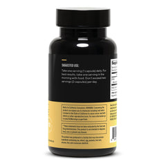 Active adult with energy and wellness cues