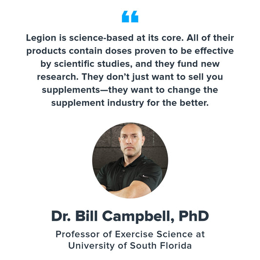 Supplement facts panel for Forge Fasted Fat Burner