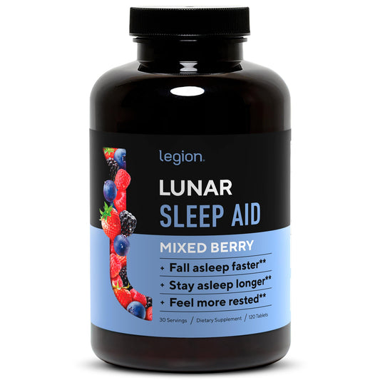Legion Lunar Sleep Aid bottle