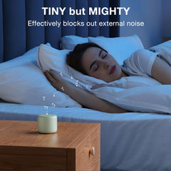 LEICEX baby room setup with white noise for peaceful sleep routines
