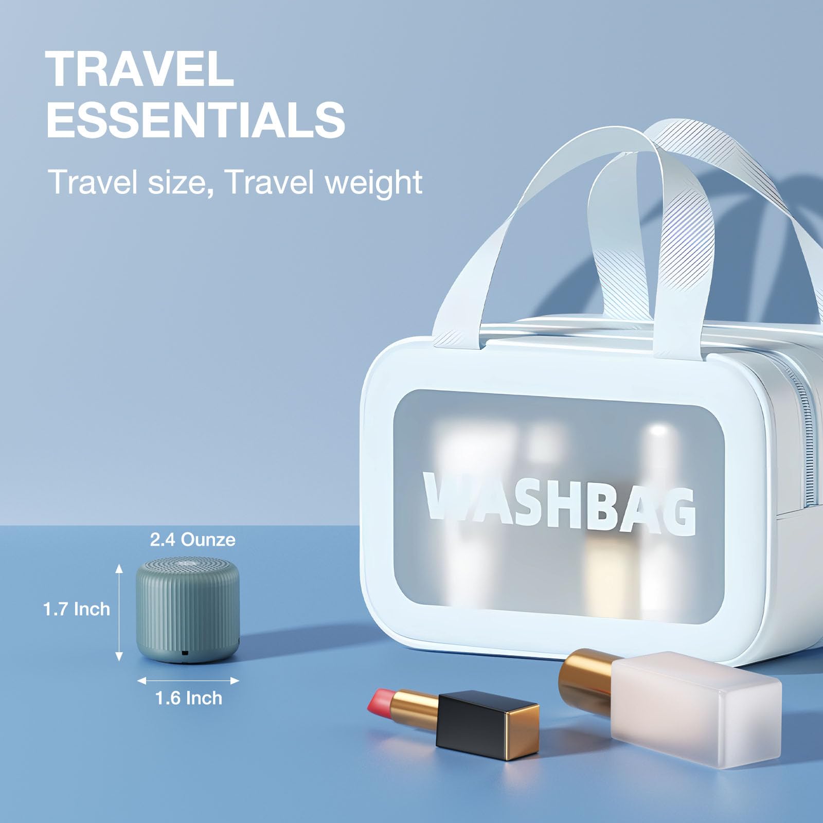 LEICEX compact travel design emphasizes space-saving device ideal for bags and strollers.