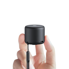 LEICEX travel-size sound machine showing compact design for on-the-go sleep
