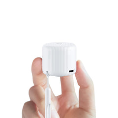 LEICEX travel sound machine pocket size on nightstand for better sleep.