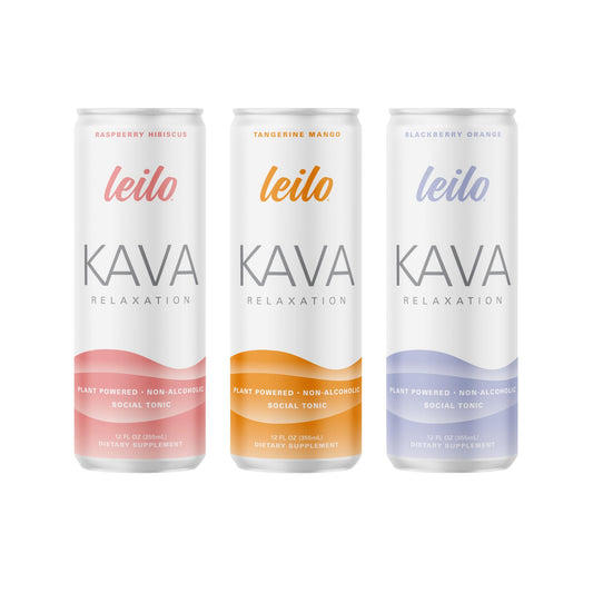 Front view of LEILO Classic Variety Pack box