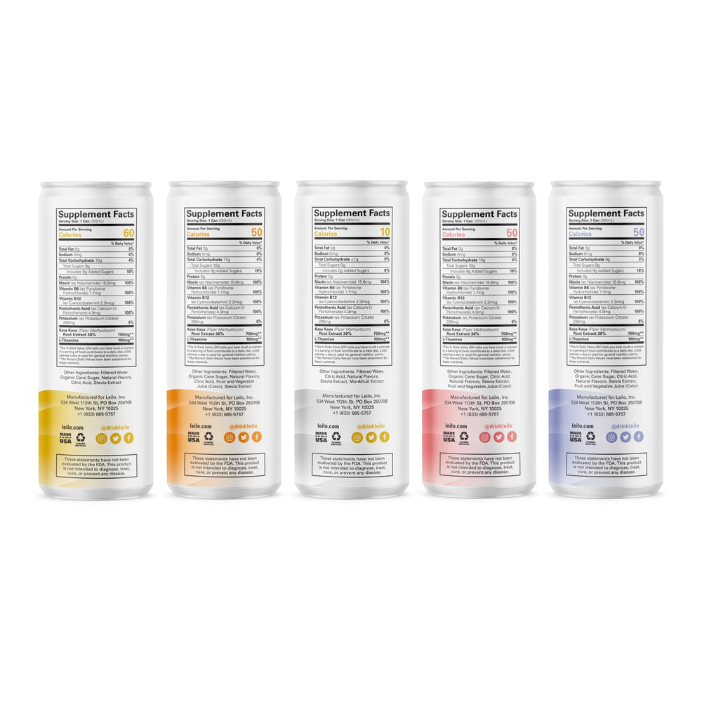 Leilo Mocktail flavor 2 – 12 oz can