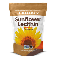 Lekithos Sunflower Lecithin Granules 3lb - Vegan, Gluten Free, Allergen Free