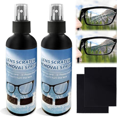Travel-friendly eyeglasses cleaning spray with 100 ml