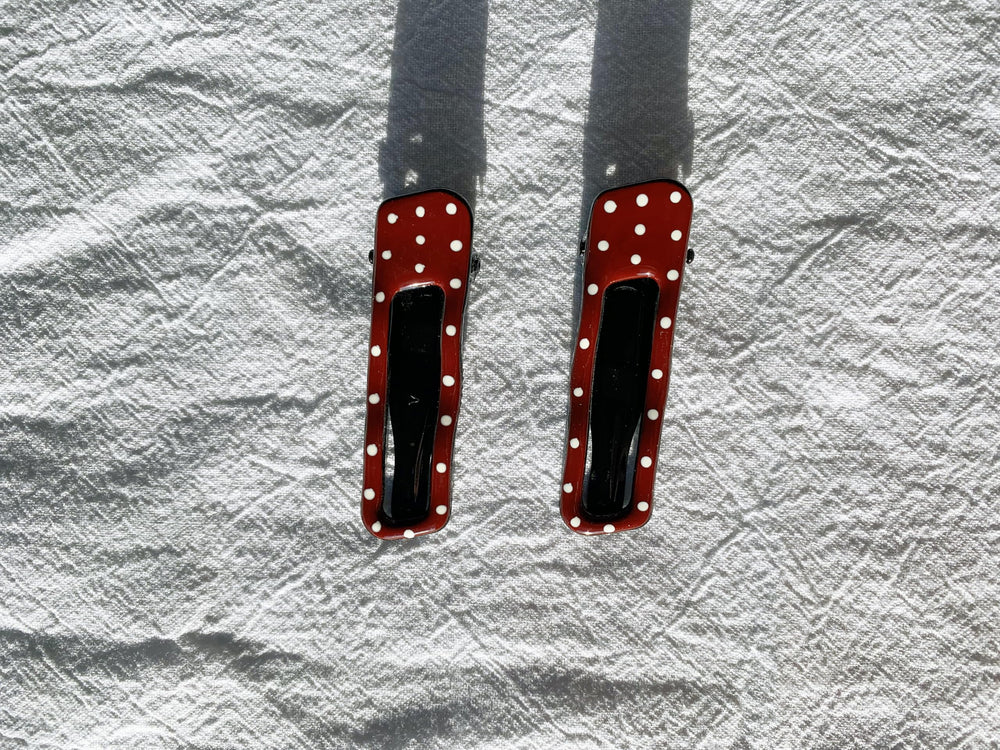 Lemeilleur durable metal barrette with sturdy teeth for thick hair