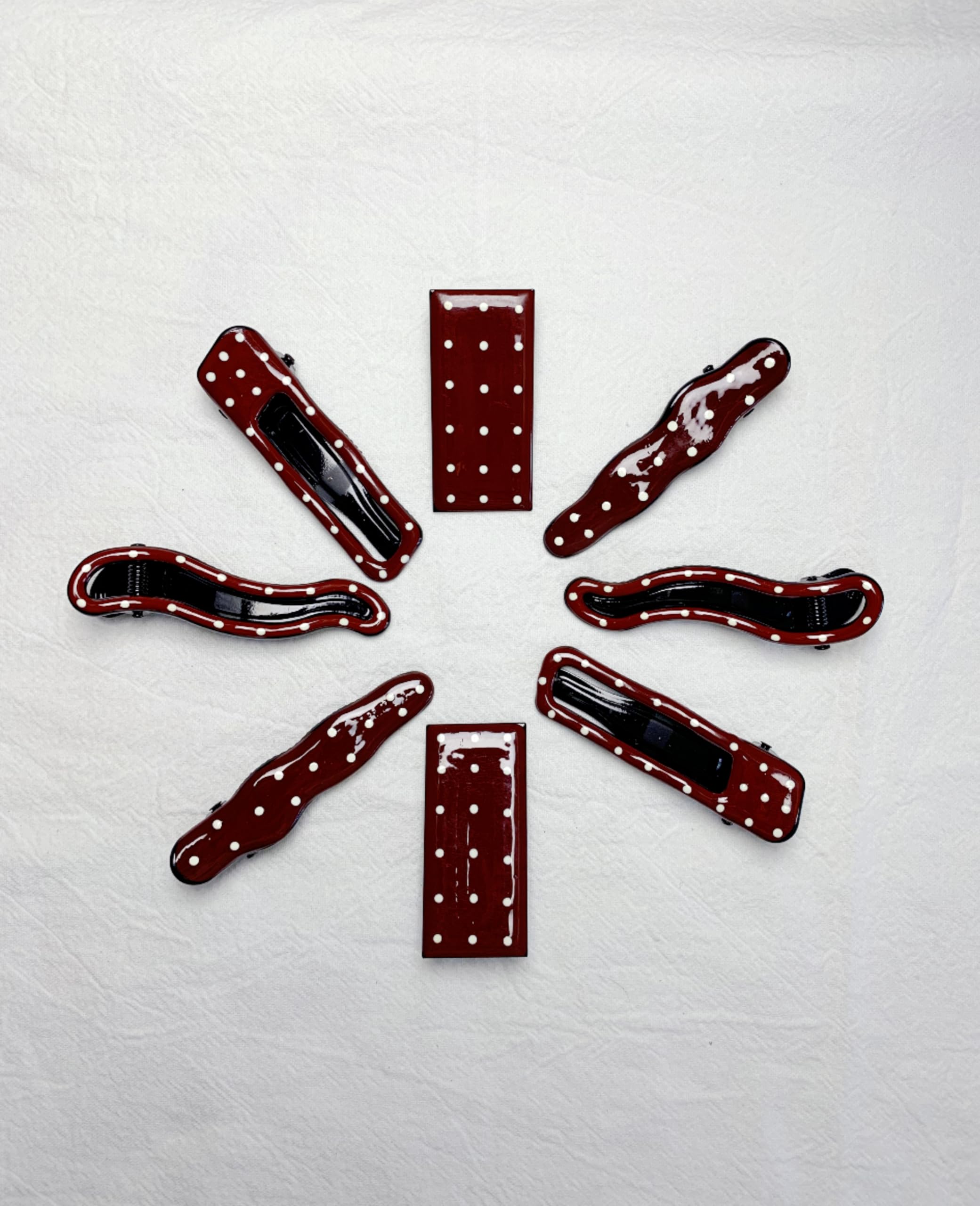 Lemeilleur vintage metal hair barrette set adds subtle shine to looks