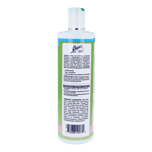 Lemisol feminine wash daily-use lather emphasizes gentle cleansing and everyday confidence.