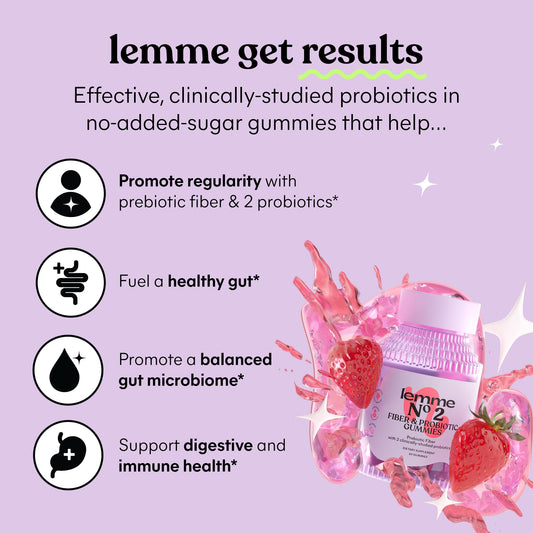 Close-up of Lemme No. 2 gummies texture
