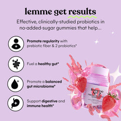 Close-up of Lemme No. 2 gummies texture