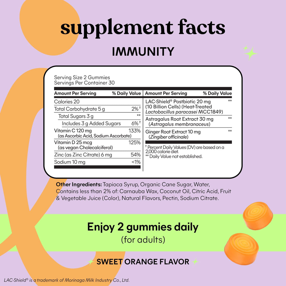 Serving suggestions for Lemme Immunity Postbiotic Gummies