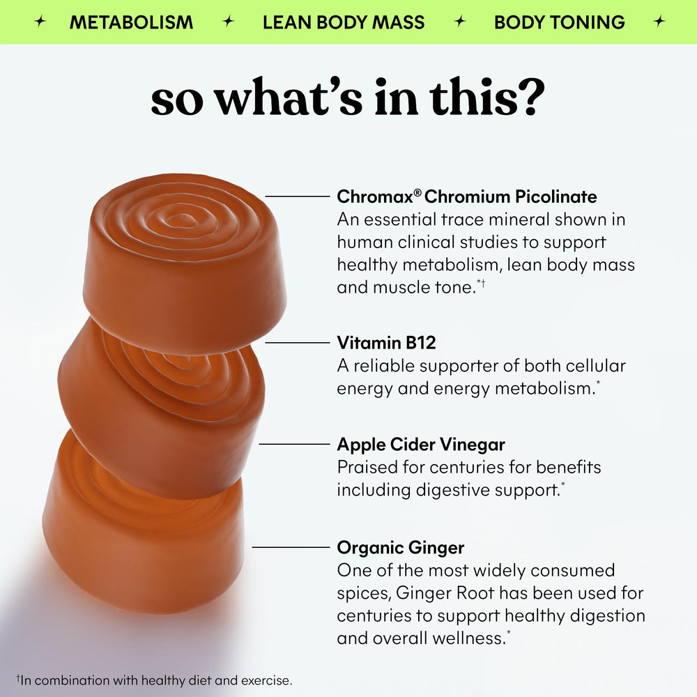 Single Lemme gummy in hand illustrating easy chewable supplement convenience