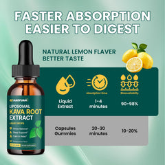 Liposomal delivery graphic showing smooth intake