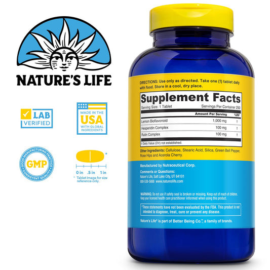 Label of Lemon Bioflavonoid Complex