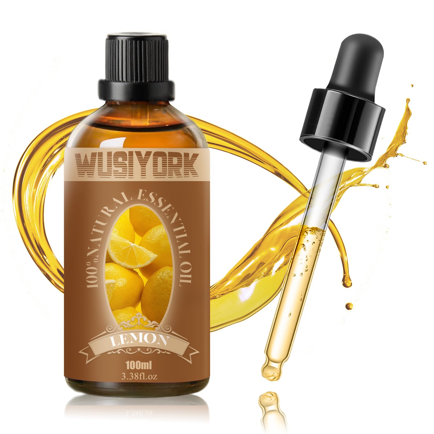 Wusiyork Lemon Essential Oil bottle 100ML