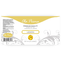 Lemon essential oil ideal for aromatherapy diffusers