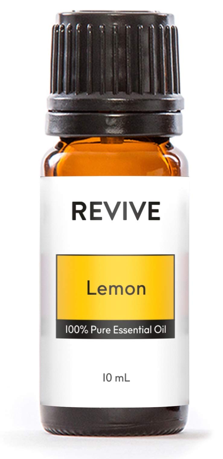 Lemon Essential Oil bottle with dropper from Revive Essential Oils