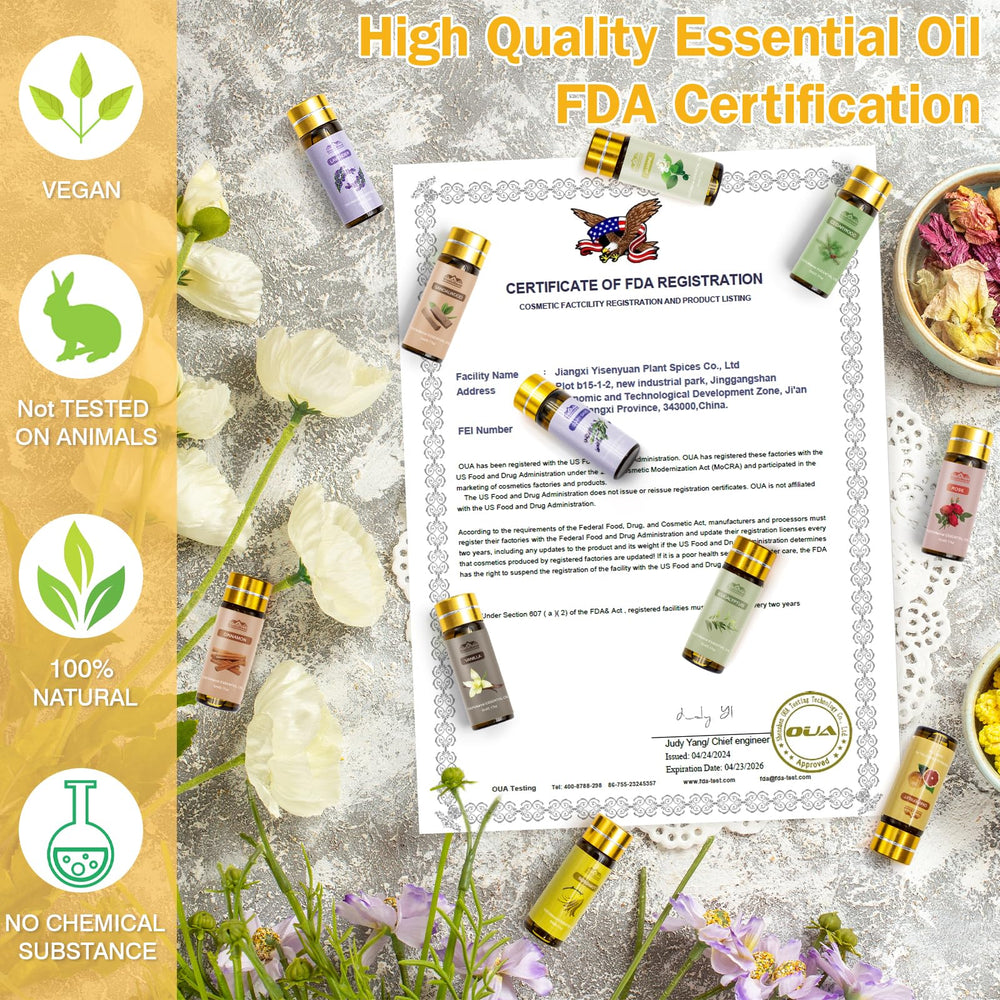 Lemon essential oil 5 mL bottle
