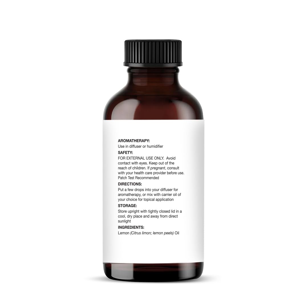 Lemon essential oil used for soap and candle making