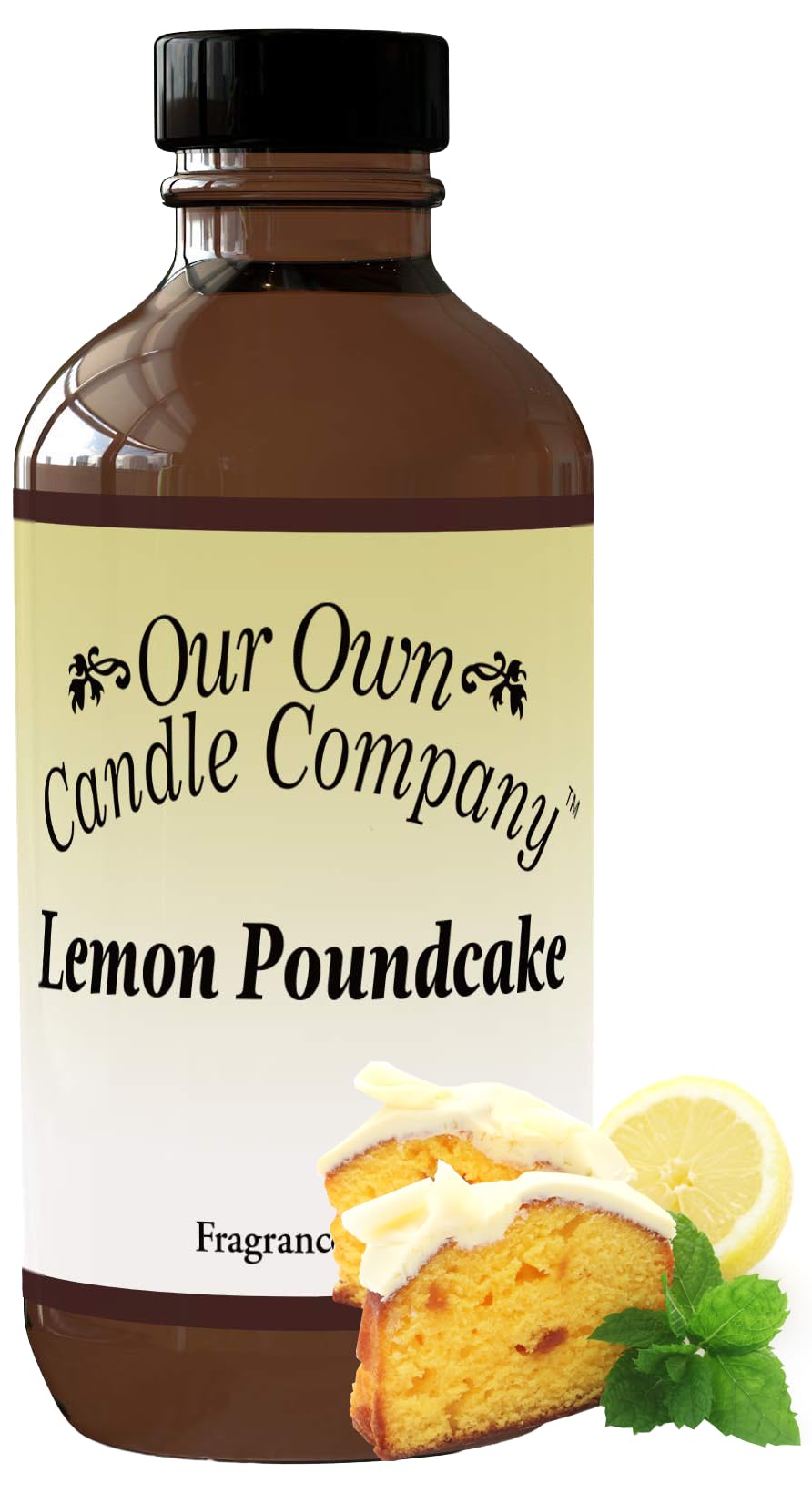Lemon Poundcake fragrance oil for diffusers in a 2oz bottle.