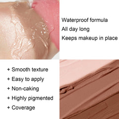 LemonSac smooth creamy texture blends seamlessly into skin.