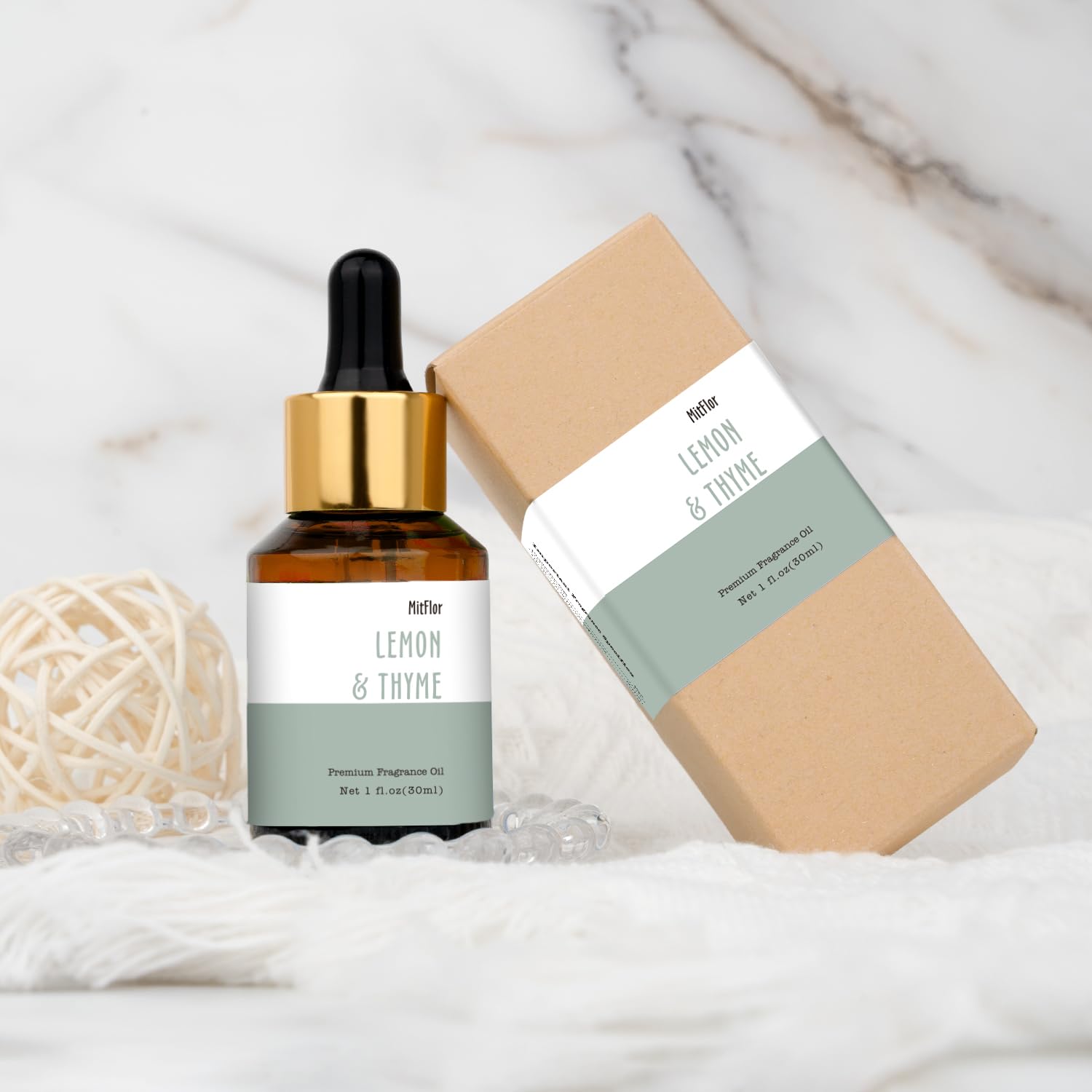 Herbal citrus scent concept for Lemon & Thyme