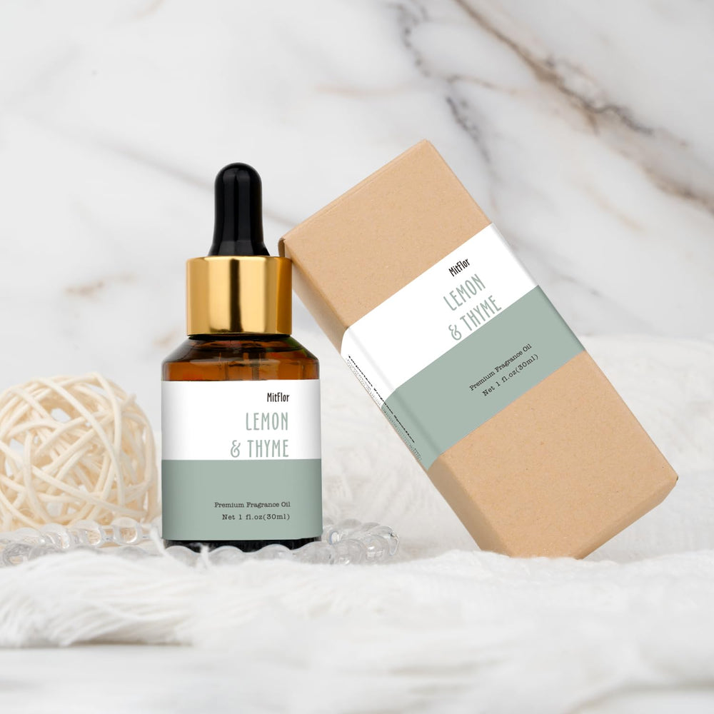 Herbal citrus scent concept for Lemon & Thyme