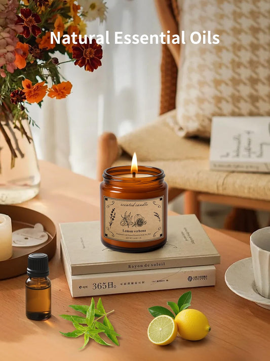 Lemon Verbena soy wax candle 16oz