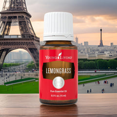 Lemongrass essential oil in diffuser showing citrus aroma
