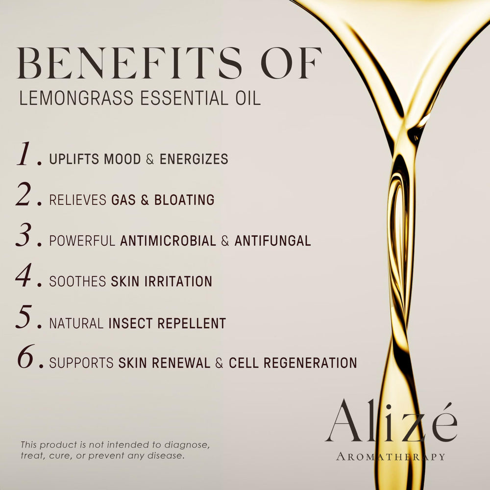 Lemongrass essential oil packaging with dropper