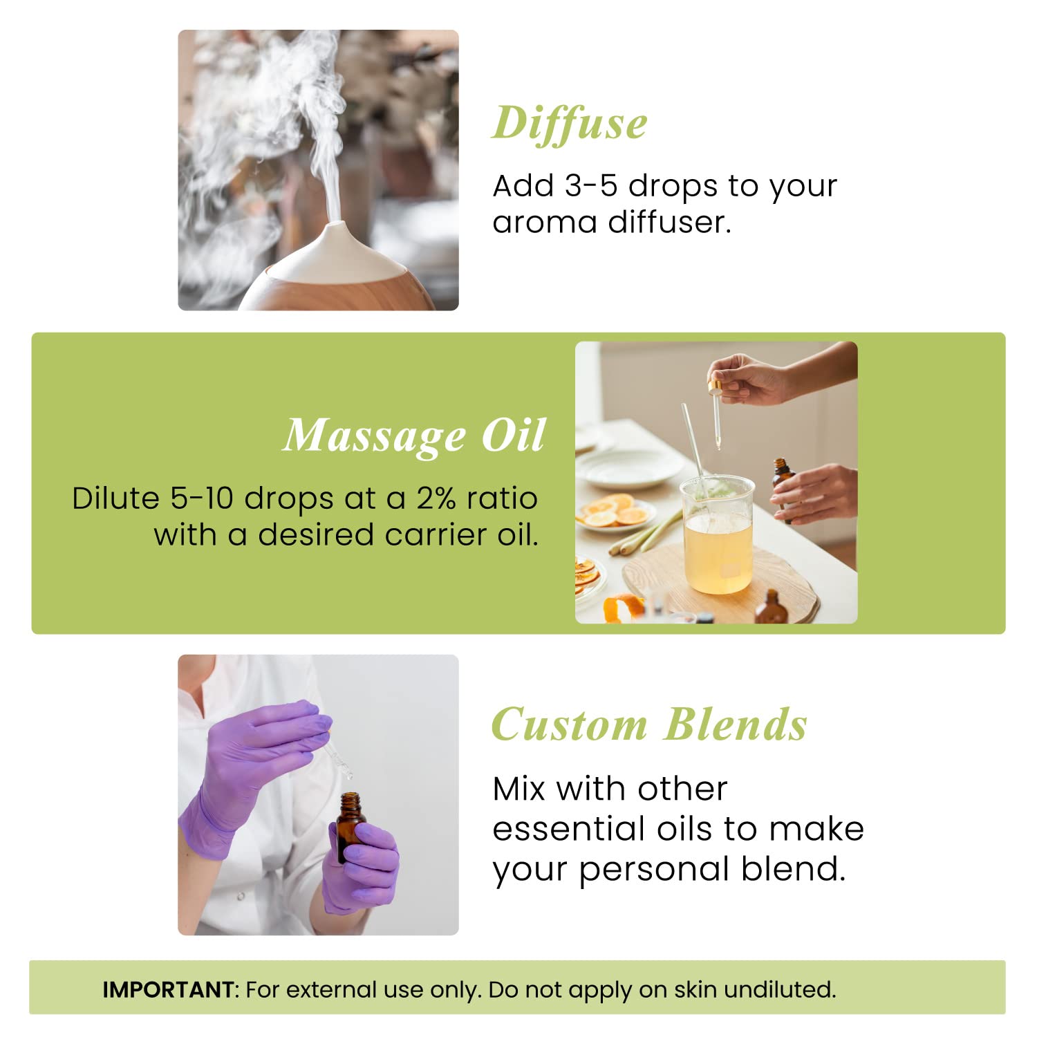 Lemongrass essential oil for DIY soap making