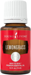 Young Living Lemongrass Essential Oil bottle 15 mL