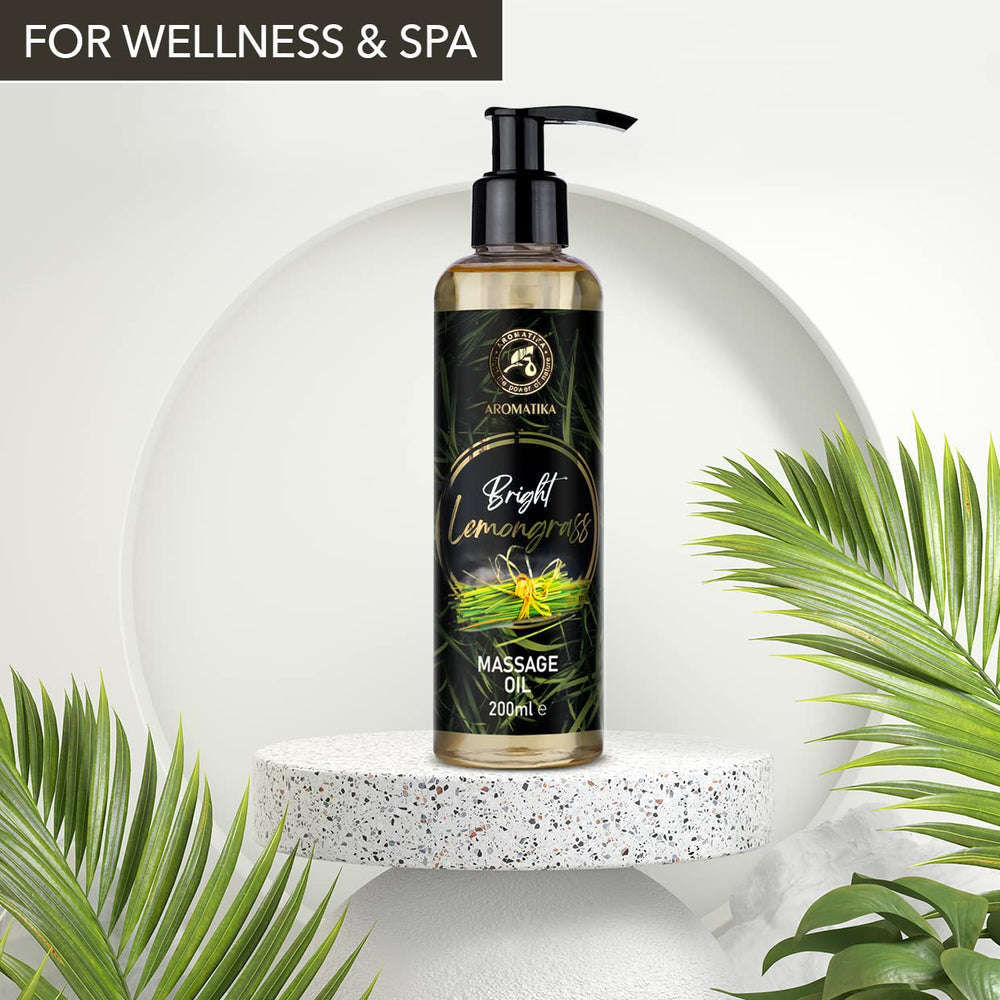 Massage oil being applied to skin