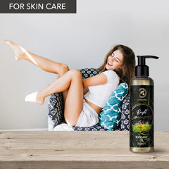 Natural ingredients: lemongrass, almond, grapeseed oils