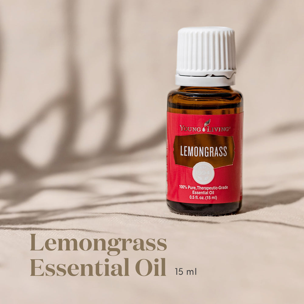 Lemongrass oil used in massage oil blend base