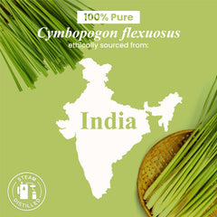 Lemongrass essential oil for candle and soap making