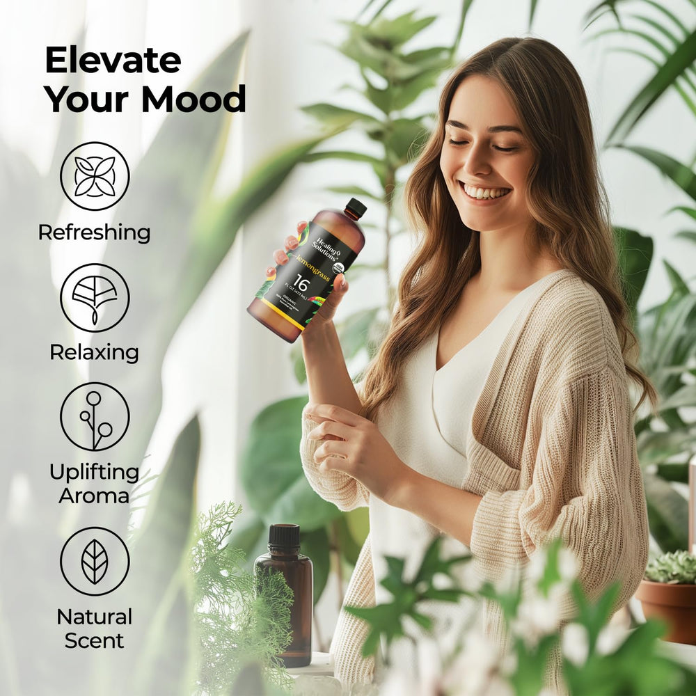 Lemongrass essential oil for candle making