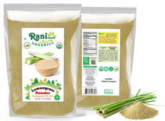 Stir-fry dish with lemongrass powder