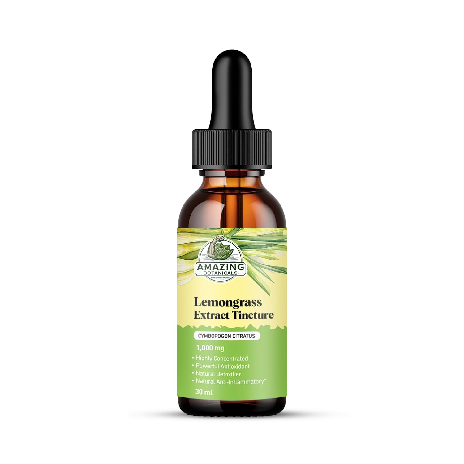 Lemongrass tincture bottle – 30ml