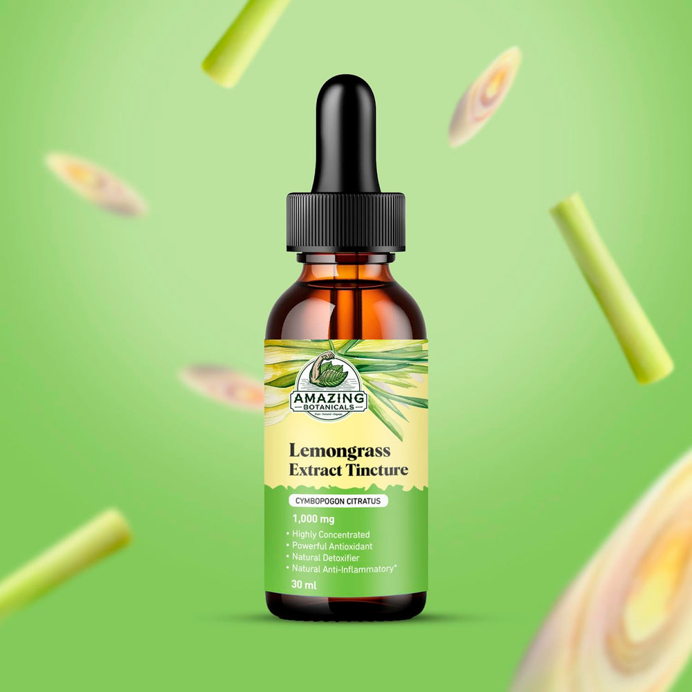 Lemongrass Cymbopogon Citratus extract ingredients close-up